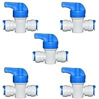 Los mejores  - UEETEK Válvula de bola de 5 vías iguales e iguales a tubo conector OD de conexión rápida de sistema de agua RO pulgada 1…